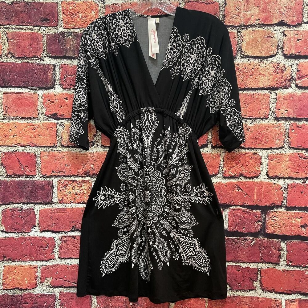 Y2K Mandela print dress